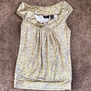 𝅺New York and Company Women’s Cowl Neck Tank Top